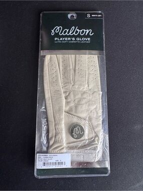 Malbon Player's Glove Small in Cream